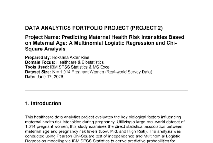 do spss data analysis, hypothesis testing, and statistical report writing